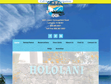 Tablet Screenshot of hololani.com